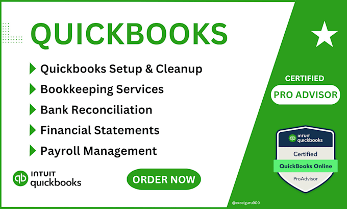 do quickbooks online, bookkeeping and bank reconciliation