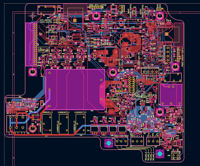 Design pcb layout and schematic in altium, easyeda and kicad by ...