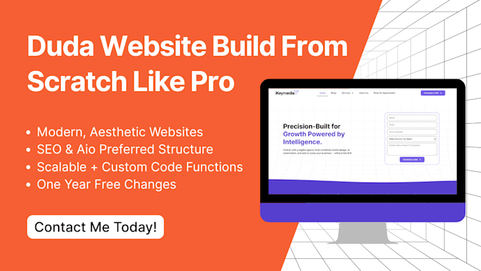 build modern, SEO optimized websites on duda