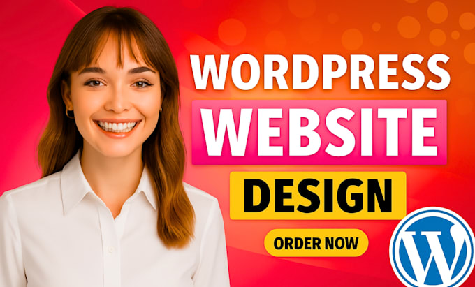 create wordpress website, responsive website, business website