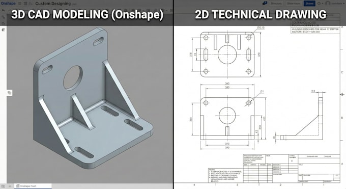 create 3d cad models for you