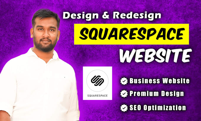 design or redesign squarespace website business,onlinestore,maintenance experts