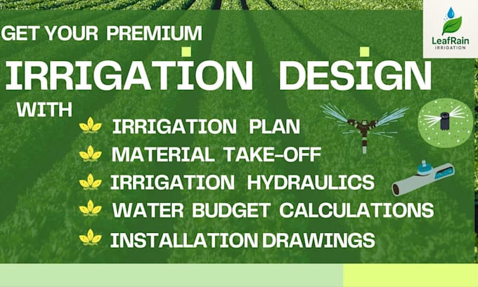 make premium irrigation plans