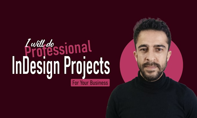 any adobe indesign project for your brouchre or book