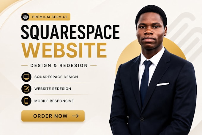 do squarespace website design, redesign squarespace website development, square