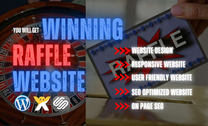 Design raffle website competition website giveaway website giveaway ...