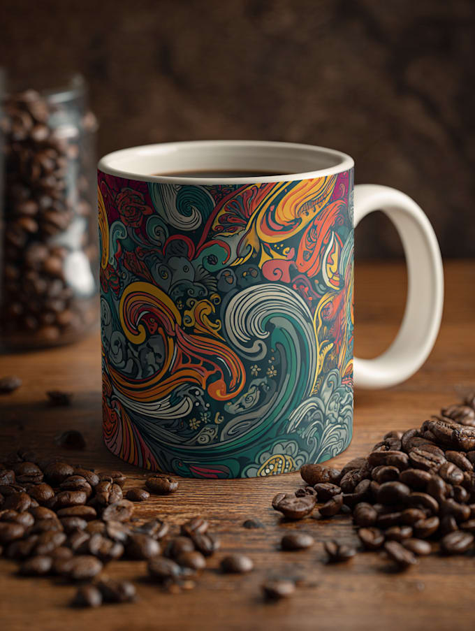 draw a mug or coffee mug design