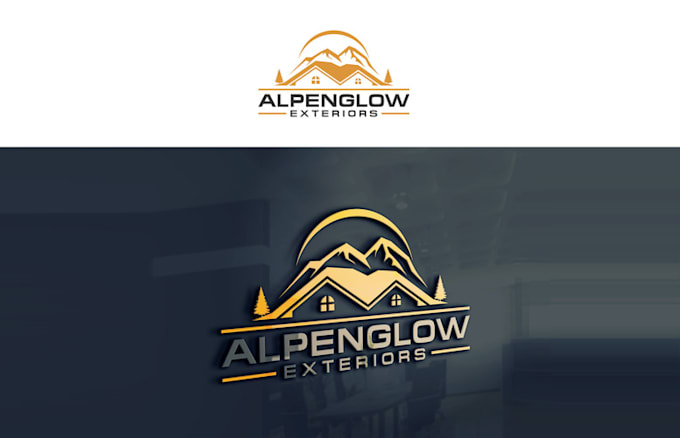 design unique roofing company logo