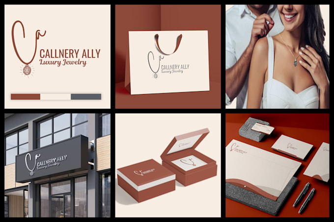 Create a luxury logo, brand identity, and marketing branding kit by ...