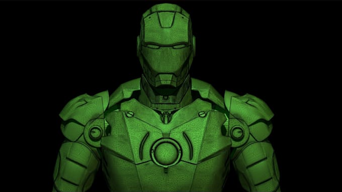 design custom 3d armor suits for characters