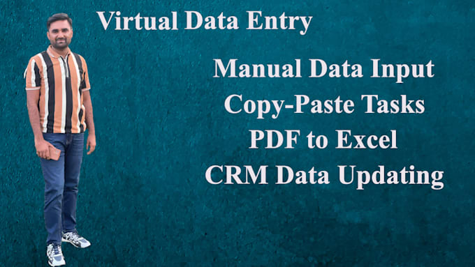 be your data entry clerk for office work