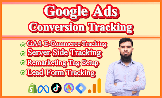 setup google ads conversion tracking, ga4 ecommerce tracking