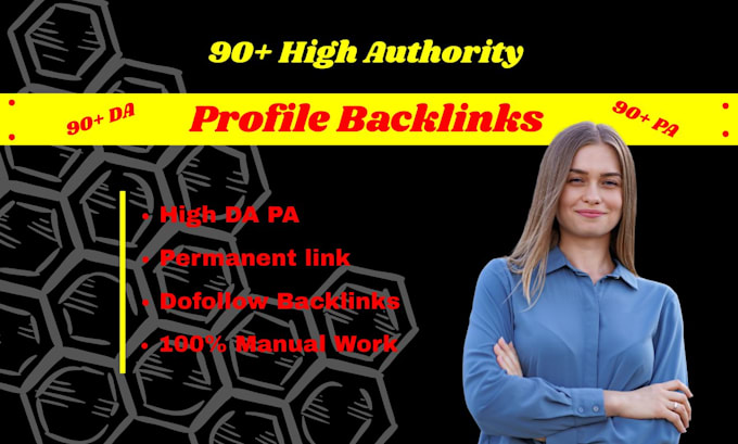 build powerful high da dofollow profile backlinks