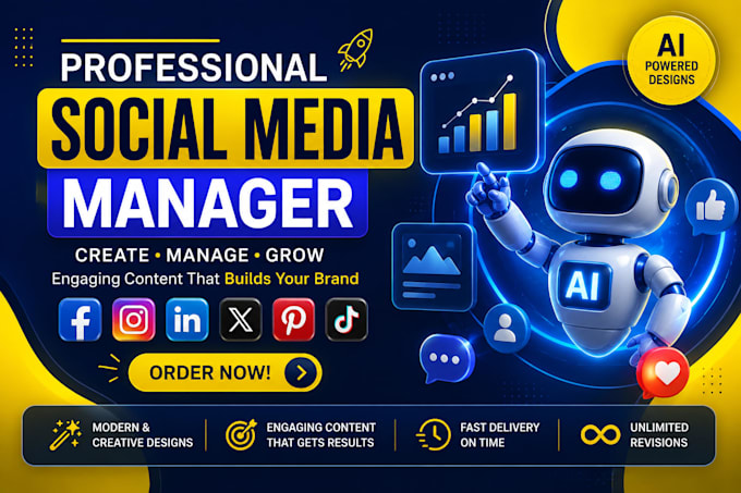 be your social media marketing manager and eco amz listing