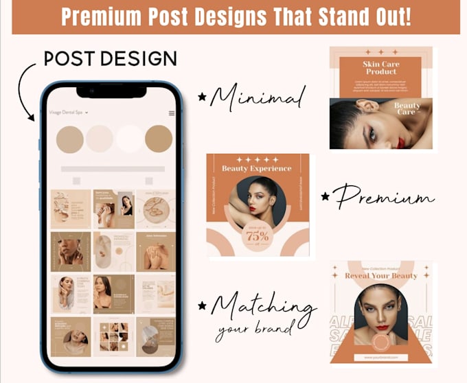 design premium instagram post carousel