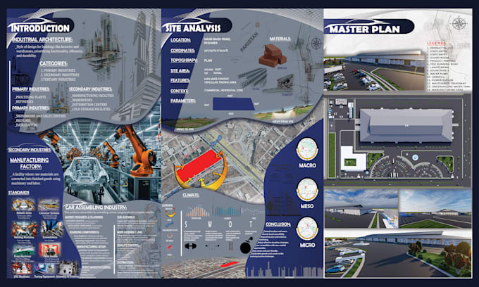 design architectural panels, boards, posters, jury sheets, and portfolios
