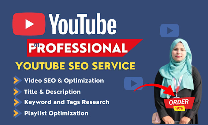 do full youtube SEO and video optimization with keyword research and tags