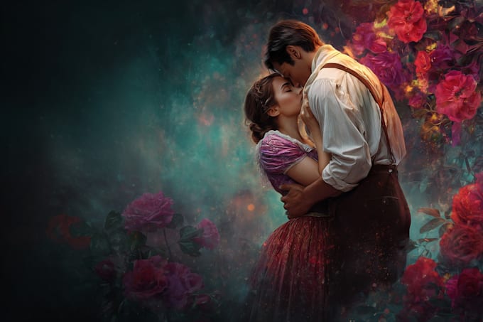 design a romance book cover