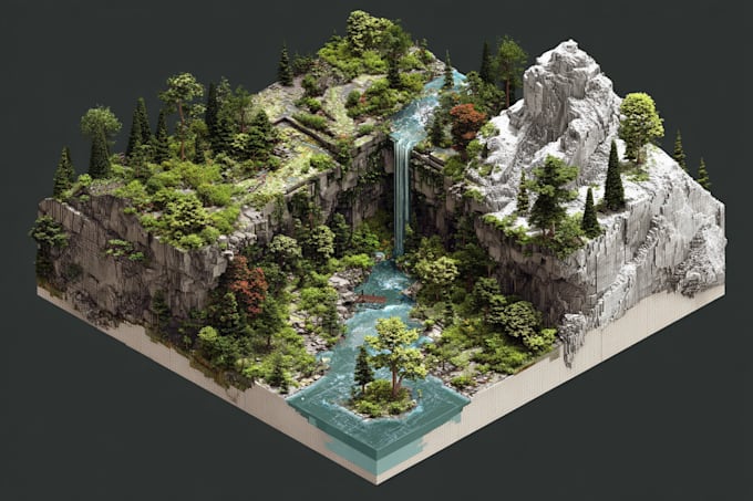 isometric event map vector festival maps illustrations
