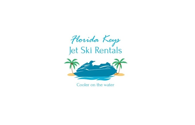 design fun cool jet ski rental logo