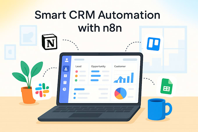 automate your CRM workflows using n8n