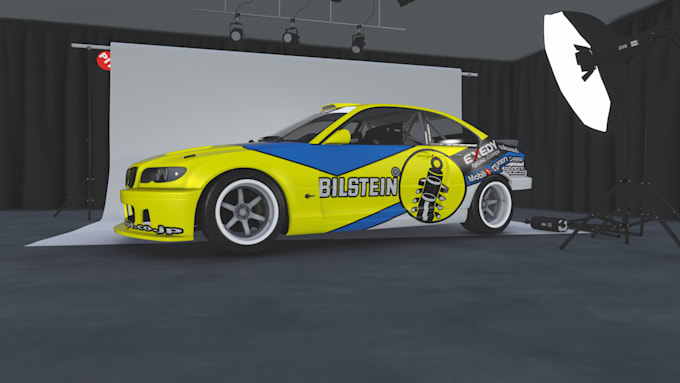 create custom drift style car liveries and window decals