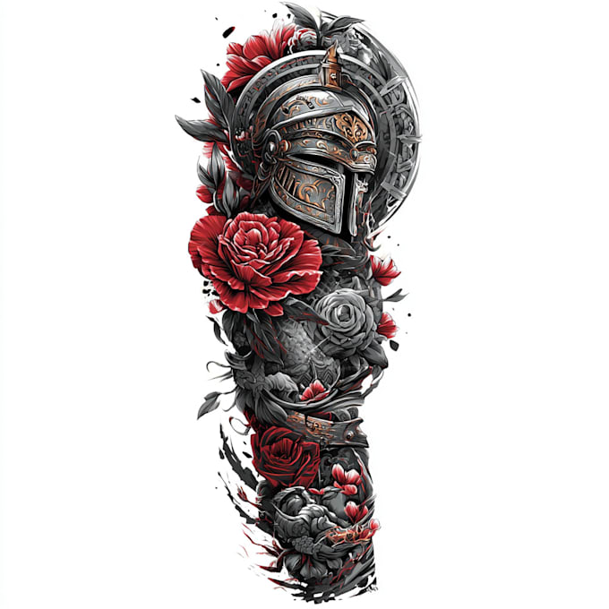 create custom tattoo design, tattoo sleeve design