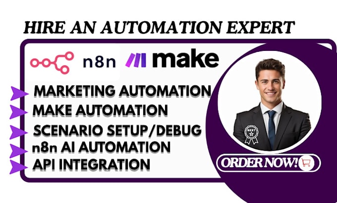 setup make com scenario n8n ai automation ai agent workflow automation airtable