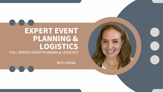 handle full service event planning and logistics support