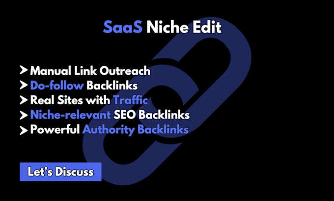 do saas niche edit link insertion with authority do follow backlinks
