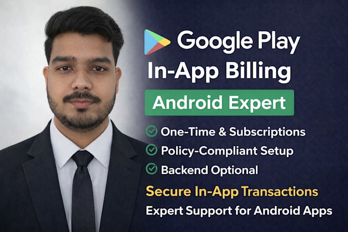 integrate google play in app billing, subscriptions and payments