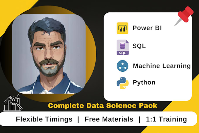 tutor you machine learning, python, data science, and sql