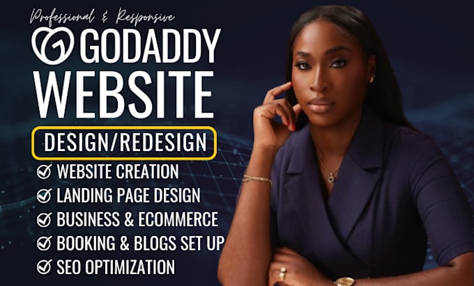 develop godaddy website design godaddy website redesign godaddy website design