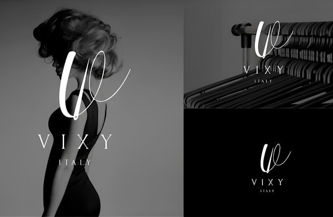 do luxurious minimalist clothing brand logo design