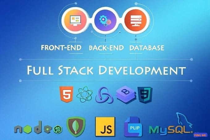 build modern full stack web react node angular laravel django apis SEO