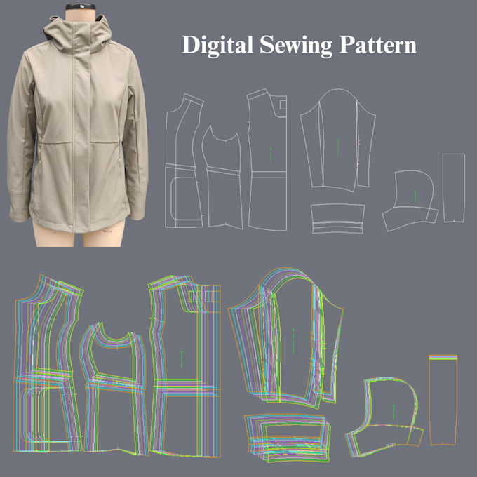 Create accurate garment patterns, grading, and tech packs by Md_almasud ...