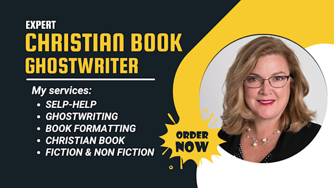 ghostwrite format your christian book non fiction self help book
