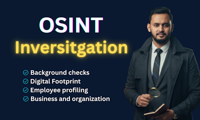 investigate and trace any digital footprint using osint