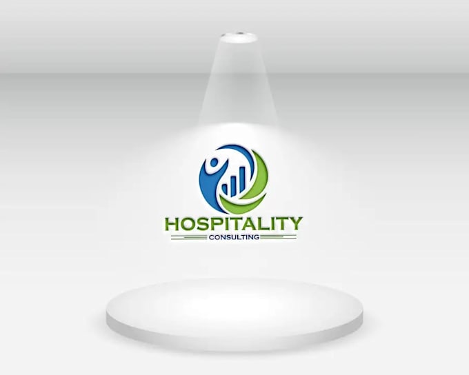 make modern perfect  hospitality consulting logo design