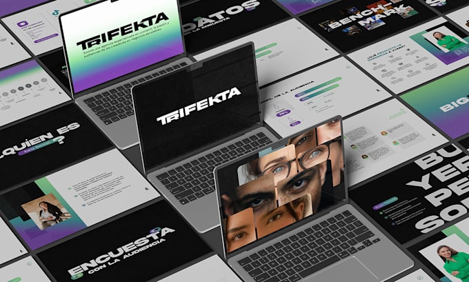design an impactful PDF or google slides presentation