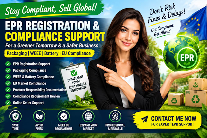 handle epr registration and packaging compliance for amazon sellers and brands