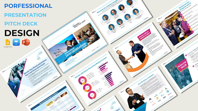 design a corporate powerpoint and pitch deck