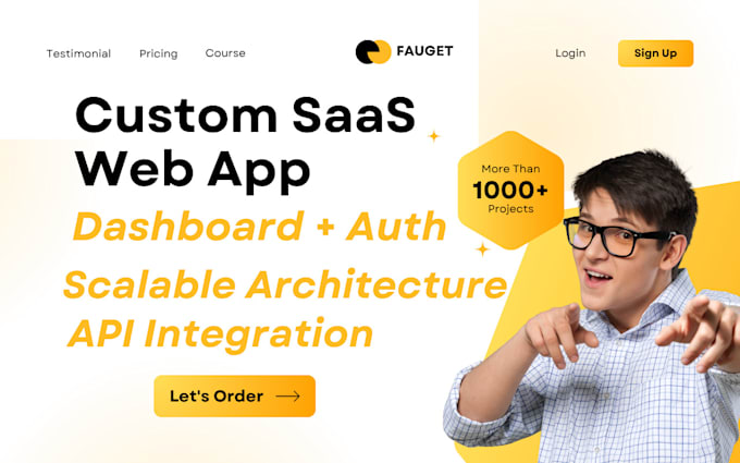develop a custom mern stack saas or startup web application