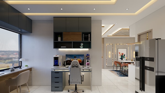 design interior spaces and deliver realistic 3d renders