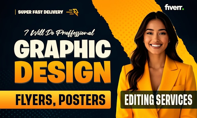 be your professional graphic designer, flyers expert