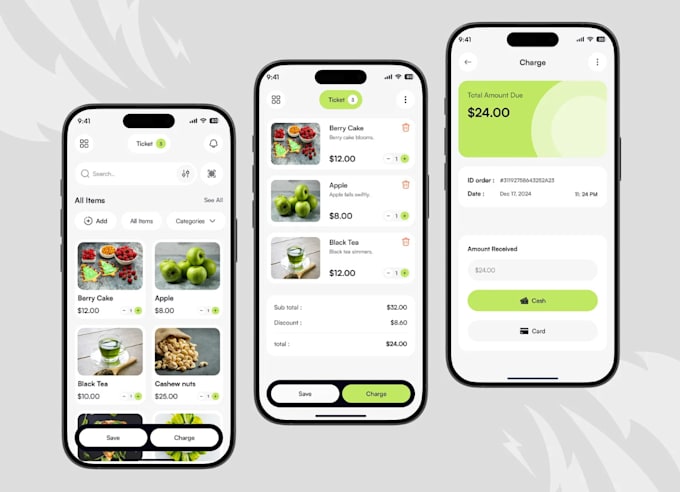 develop pos system app, invoice and receipt app, inventory sales tracker app