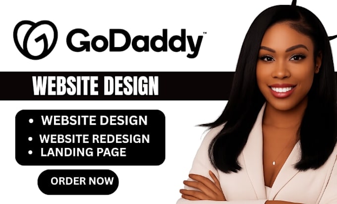 develop godaddy website redesign godaddy website design