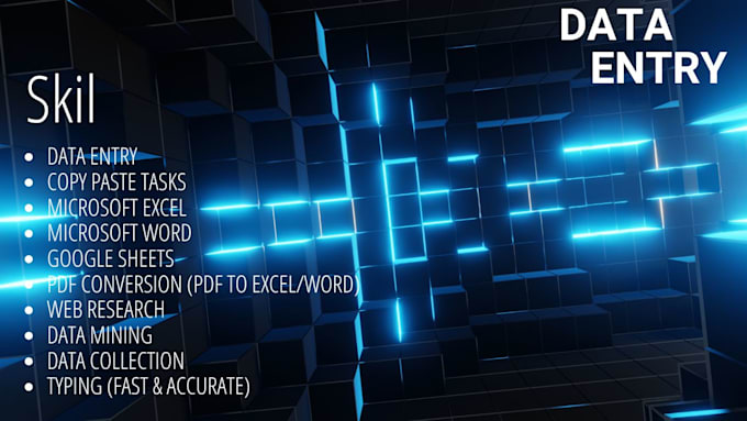 efficient detail oriented data entry specialist expert