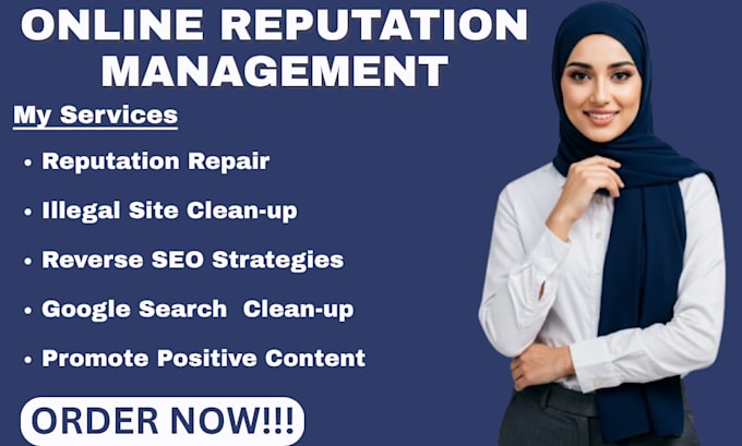 improve your online reputation, ORM, expert reverse SEO to hide negative links