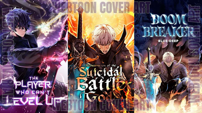 do anime manga light novel webnovel cover art webcomic webtoon ebook comic cover